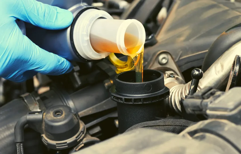 5 things to think about when changing the oil in your RV.